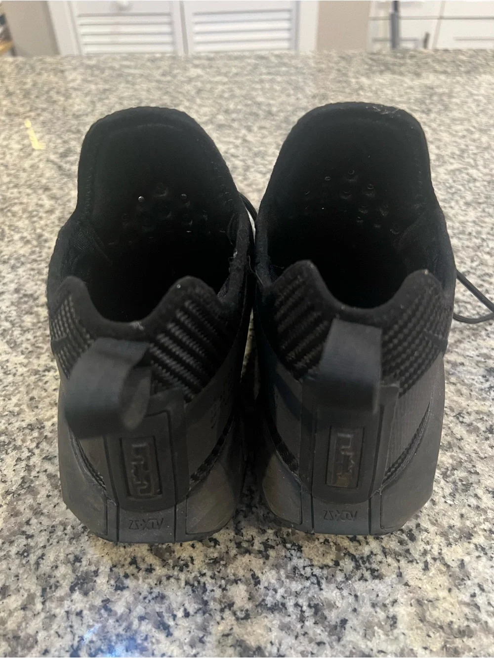 Nike Men's All-Black Athletic Knit Sneakers